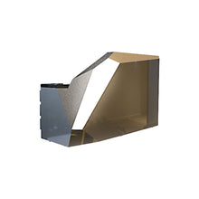 Load image into Gallery viewer, Innov Slice Collection Reception Table Onyx Black Front Perspective