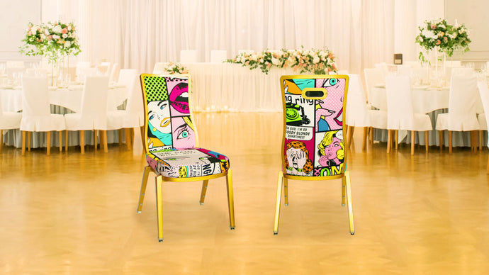 The Art of Banquet Chair Customization with Unique Upholstery Fabrics