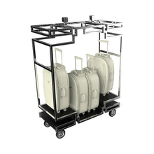 Load image into Gallery viewer, Innov Oriental Collection Luggage Cart Perspective 01
