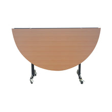 Load image into Gallery viewer, Novox Vidal Fold &amp; Roll Banquet Table Round Front Close
